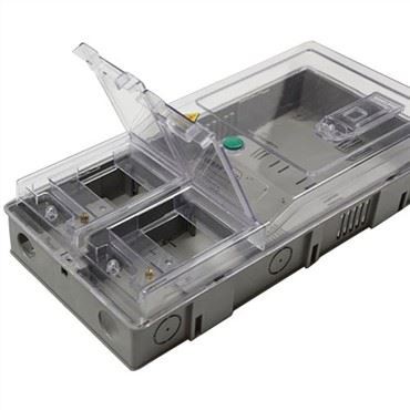 IP67 átlátszó védelemmel ellátott elosztódoboz